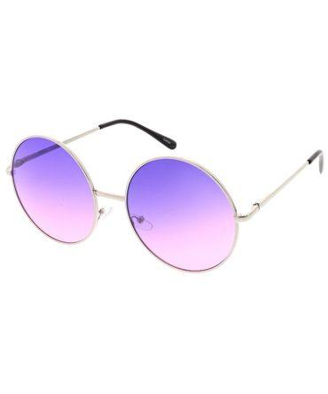 3405MH Women’s Metal Classic Large Round Frame w/ Two Tone Lens