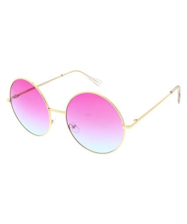 3615MH Women’s Oversize Round Metal Frame w/ Two Tone Lens