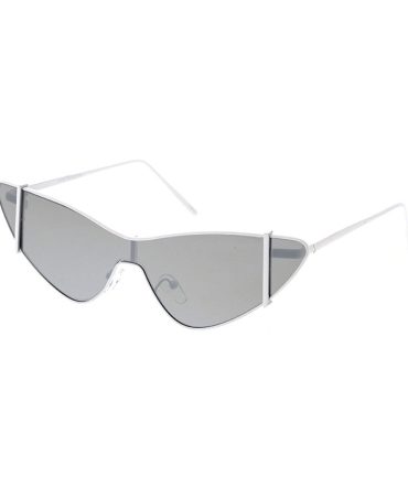 5193 Unisex Metal Small Narrow Cat Eye Frame