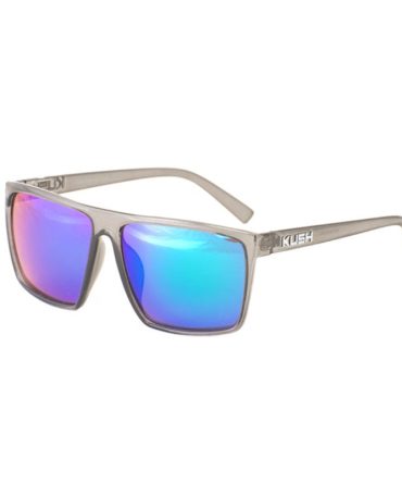 6478KSH/RV KUSH Plastic Crystal Smoke Frame w/ Color Mirror Lens
