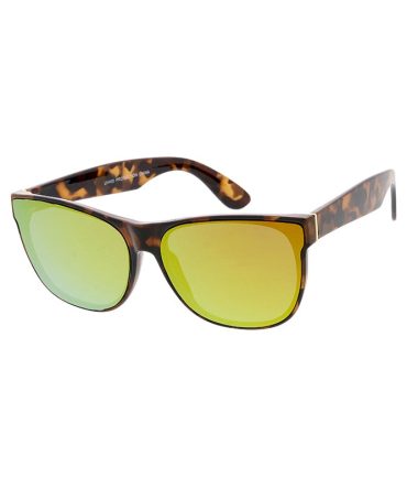 7060RV Unisex Plastic Frame w/ Color Mirror Flat Lens