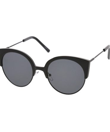 7110 Women’s Combo Large Round Cat Eye Frame