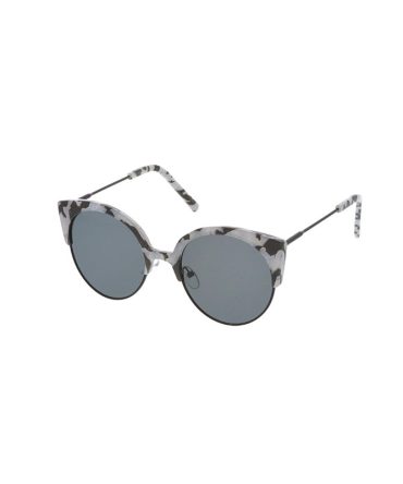 7112 Women’s Combo Large Round Cat Eye Frame