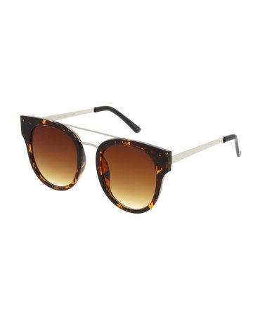 7252 Women’s Combo Large Round Cat Eye Double Bridge Frame