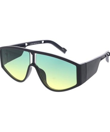 80123 Unisex Plastic Large Chunky Open Shield Frame