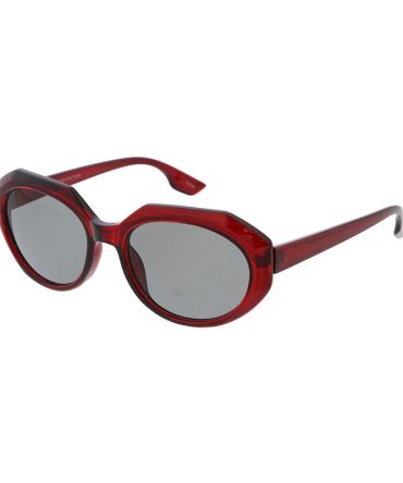 80154 Women’s Medium Plastic ’90s Retro Geometrical Oval Frame