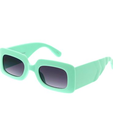 80289COL Unisex Plastic Small Chunky Square Color Frame