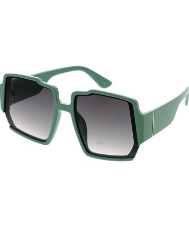 80292 Women’s Plastic Large Square Geometric Frame