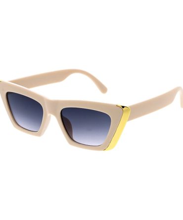 80293 Women’s Plastic Medium Cat Eye Frame w/ Metal accent