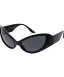 80330 Unisex Plastic Medium Rectangular Beveled Inset Frame w/ Grooved Temples