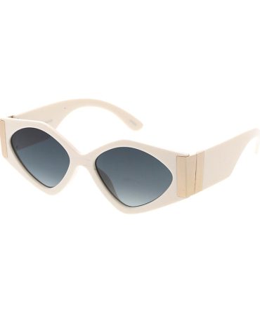 80319 Women’s Plastic Medium Oblong Frame w/ Metal Accent