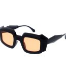 80076RH Women’s Plastic Large Square Frame w/ Rhinestone Adornment