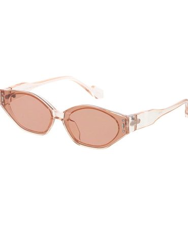 80409 Unisex Plastic Small Oblong Flush Lens Frame w/ Metal Details