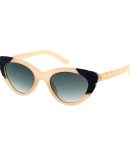 RB3016 901/58 [51] clubmaster black gold/g15 polarised lens