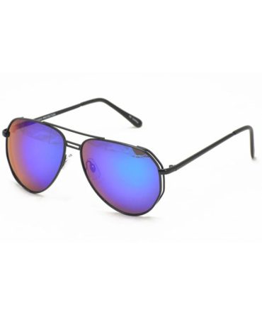 3906RV Unisex Metal  Aviator w/ Color Mirror Lens