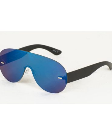 3970RV Unisex Plastic Round Shield w/ Color Mirror Lens