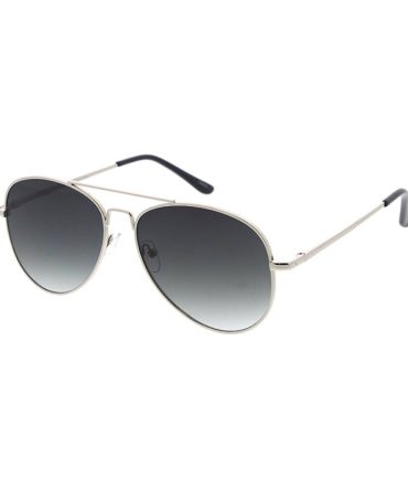 4004MH Unisex Standard Metal Aviator w/ Flat Lens