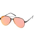 4452CLR Unisex Metal Round Frame w/ Clear Lens