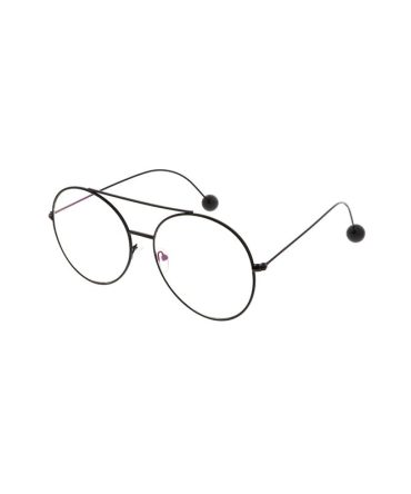 4613CLR Unisex Metal Large Aviator w/ Clear Lens