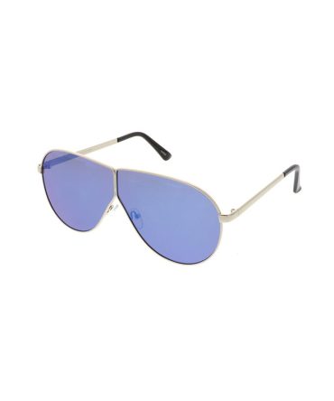 4615RV Unisex Metal Standard Aviator w/ Color Mirror Lens