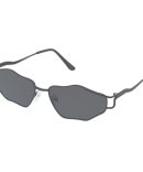 5003 Unisex Metal Medium Devil’s Horn Rimless Novelty Frame