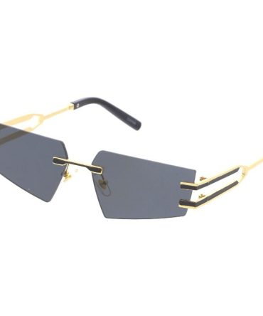 5215 Unisex Metal Medium Pentagon Rimless Frame
