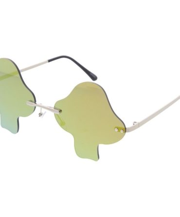 5219 Unisex Metal Medium Mushroom Rimless Novelty Frame