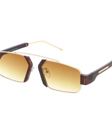 5225 Unisex Combo Medium Geometrical Aviator Frame