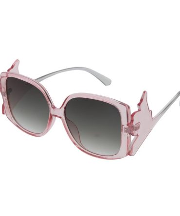 80329 Women’s Plastic Large Square Frame w/ Butterfly Temple