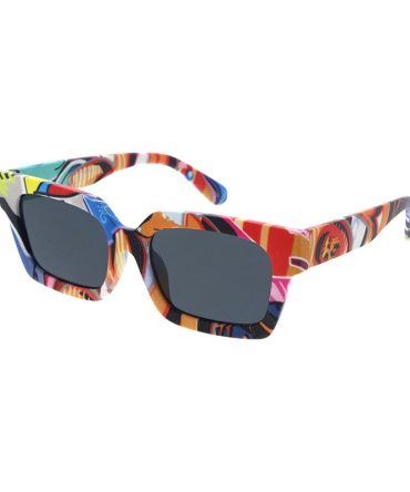 80366 Unisex Plastic Large Square Frame