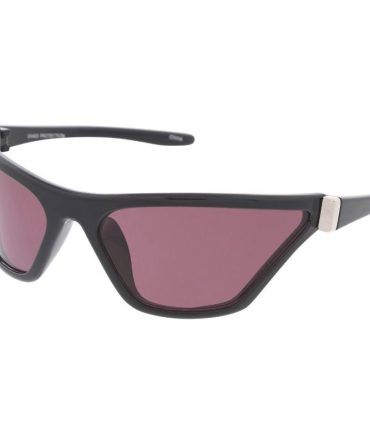80423 Unisex Plastic Oversized Futuristic Wrap Frame w/ Metal Accent