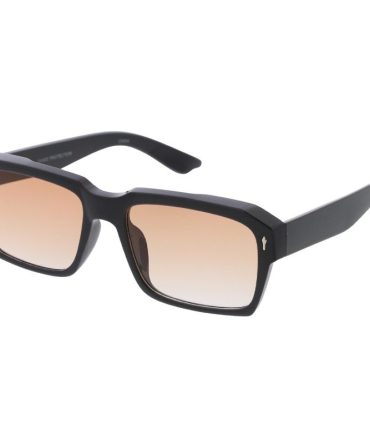 80448 Unisex Plastic Medium Square Hipster Frame w/ Metal Details