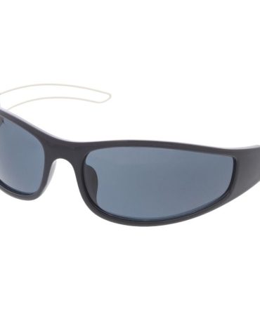 80501 Unisex Plastic Large Futuristic Wrap Frame w/ Metal Wire Arms