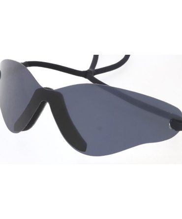 80518 Unisex Plastic Oversized Futuristic Rimless Shield Frame