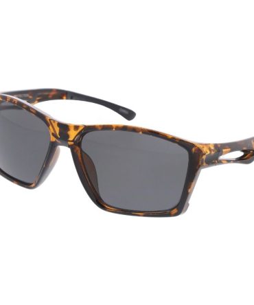 80536ME Men’s Casual Plastic Rectangular Frame w/ Temple Cutout