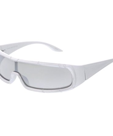 80542 Unisex Futuristic Plastic Medium Wrap Around Shield Frame