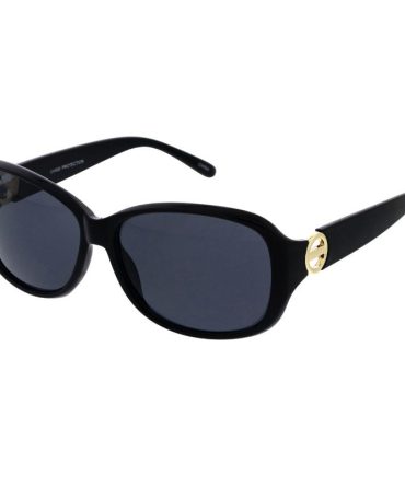 80575 Women’s Plastic Large Square Frame w/ Metal Accent