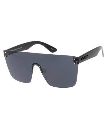 4712KSH KUSH Metal Large Rimless Flat Top Shield