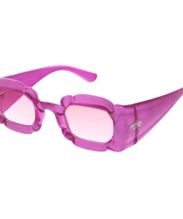 80561 Women’s Plastic Medium Rectangle Futuristic Frame