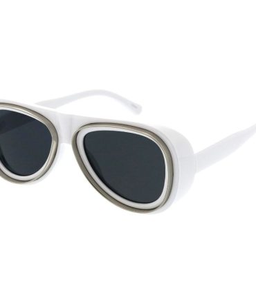 80612 Unisex Plastic Medium Teardrop Vintage Inspired Steampunk Frame