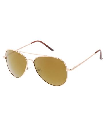 3293GLD/MH Unisex Metal Large Gold Metal Aviator
