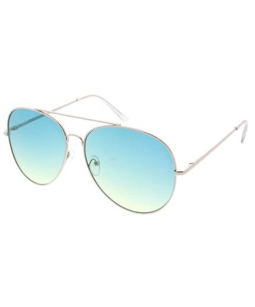 4261COL/MH Women’s Metal Oversized Aviator w/ Two Tone Lens