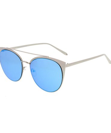 4337REV Women’s Metal Cat-Eye Aviator Frame w/ Color Spectrum Lens