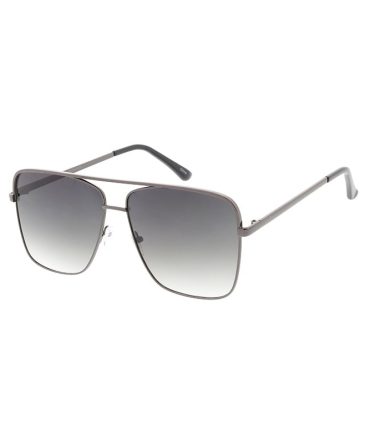 4808 Unisex Metal Large Square Aviator