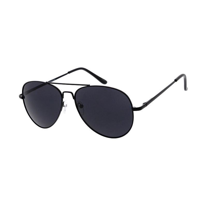 4940MH Unisex Metal Standard Aviator Assorted Color Frame w/ Dark Smoke Lens