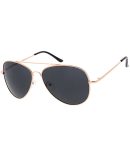 4984RV Unisex Metal Small Zig Zag Rimless Novelty Frame w/ Color Mirror Lens