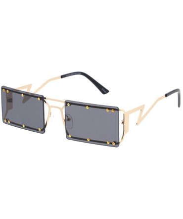 5116 Women’s Metal Medium Vintage Inspired Square Frame