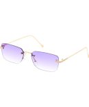 5156 Unisex Metal Medium Geometric  Aviator Frame