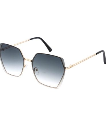 5140 Women’s Metal Large Geometrical Rimless Frame