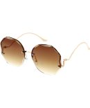 5193 Unisex Metal Small Narrow Cat Eye Frame